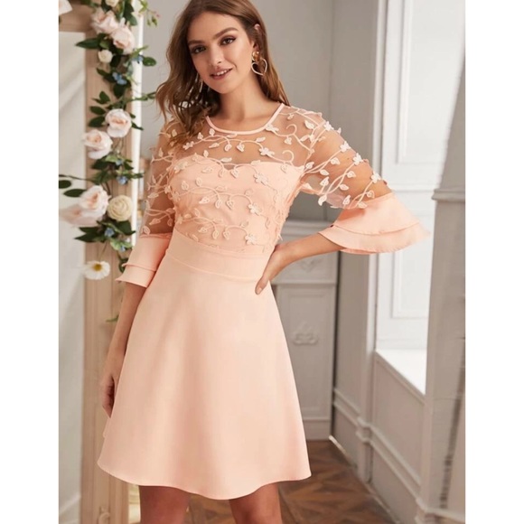 Thegreyhangerr Dresses & Skirts - Embroidered A-Line Dress